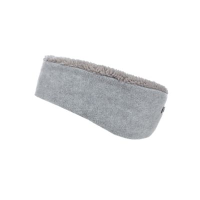 Grey fleece headband
